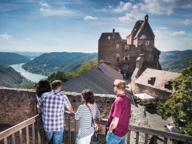 Ausblick von der Burgruine Aggstein, © Daniela Matejschek