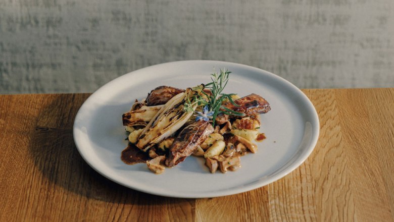 Saltimbocca vom Hirsch mit Gnocchi, © Niederösterreich Werbung/Julius Hirtzberger