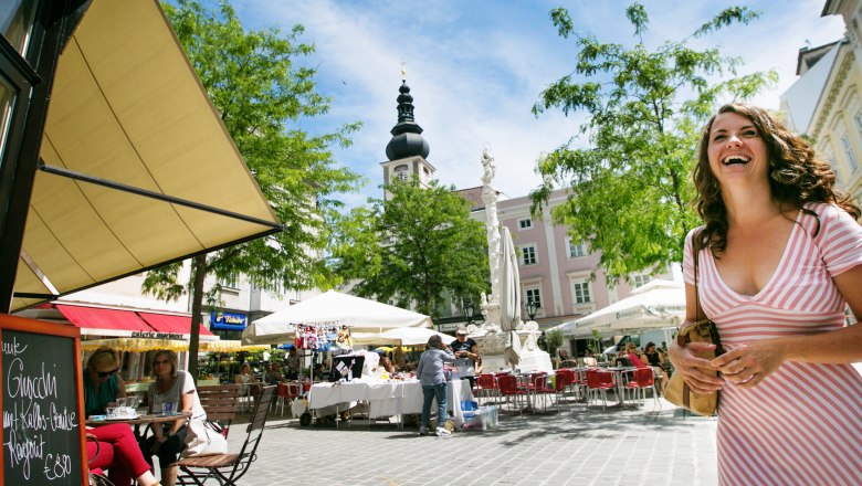 Wochenmarkt am Herrenplatz, © schwarz-koenig.at