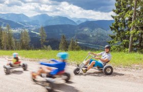 Terénní motokáry na Gemeindealpe Mitterbach, © Bergbahnen Mitterbach, Fred Lindmoser