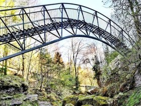 "Erlebnisbrücke", Schmiedemeile Ybbsitz, © Ybbstaler Alpen