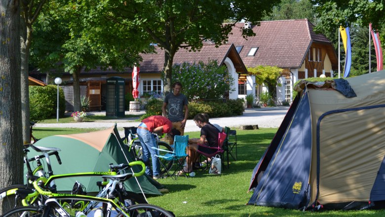 Bett & Bike am Campingplatz, © KTech