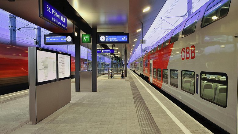 St. Pölten Hauptbahnhof, © ÖBB, Robert Deopito