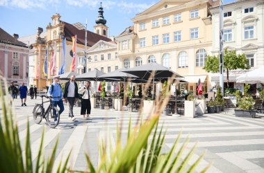 St. Pölten Rathausplatz, © Rupert Pessl